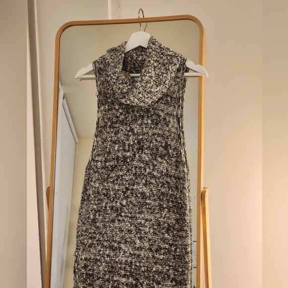 BP Nordstrom Knit Turtleneck Dress with Slit - Picture 2 of 4